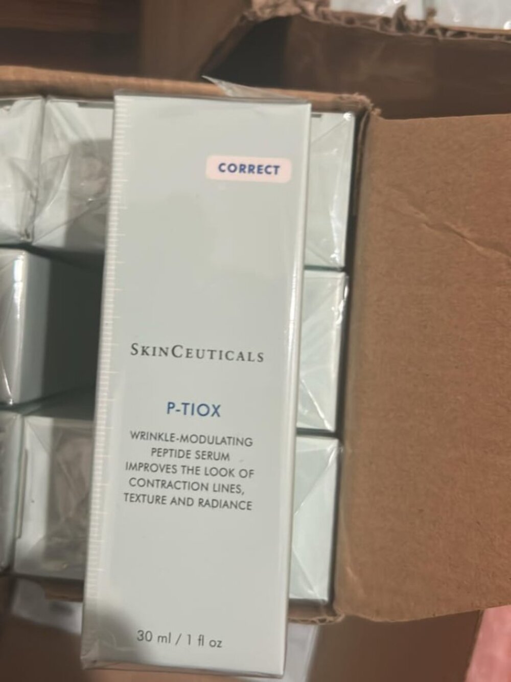 SkinCeuticals P-Tox Wrinkle-Modulating Peptide Serum 30ml / 1 fl oz New Sealed